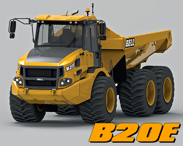 Bell Trucks America B20E Haul Truck | Tracey Road Equipment