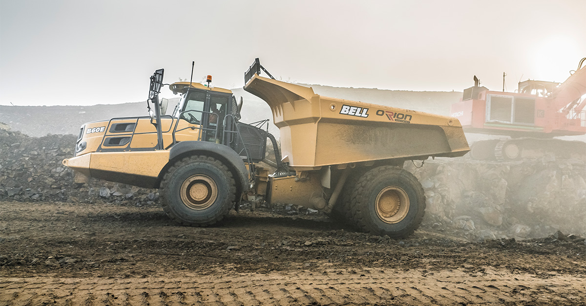 Bell Increases Reach Of Innovative B60E Hauling Concept | Bell Trucks ...