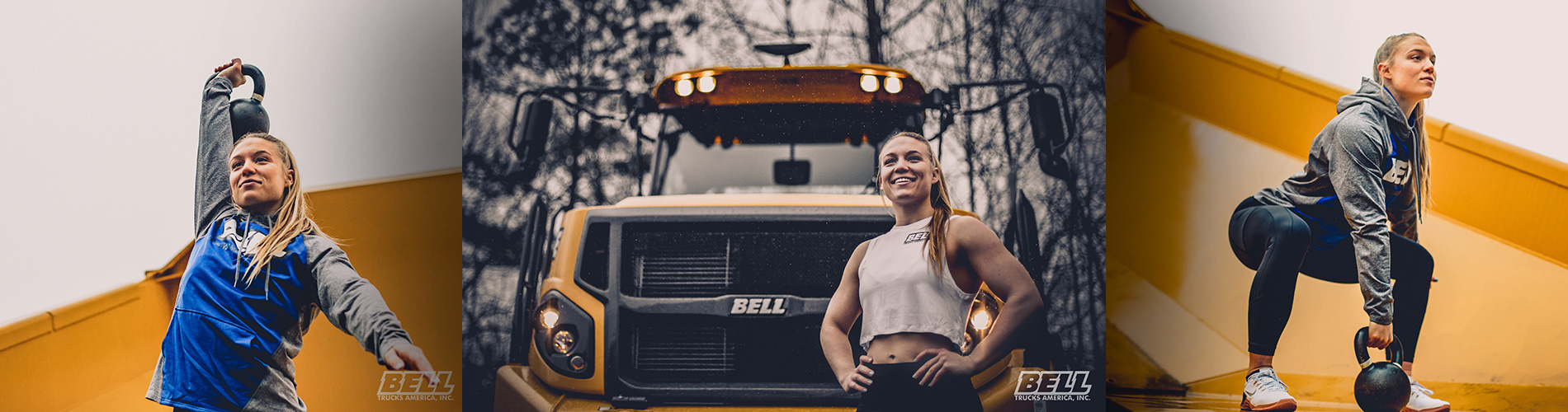 Bell Trucks America sponsors Michelle Basnett in the 2019 Crossfit Cape Town games